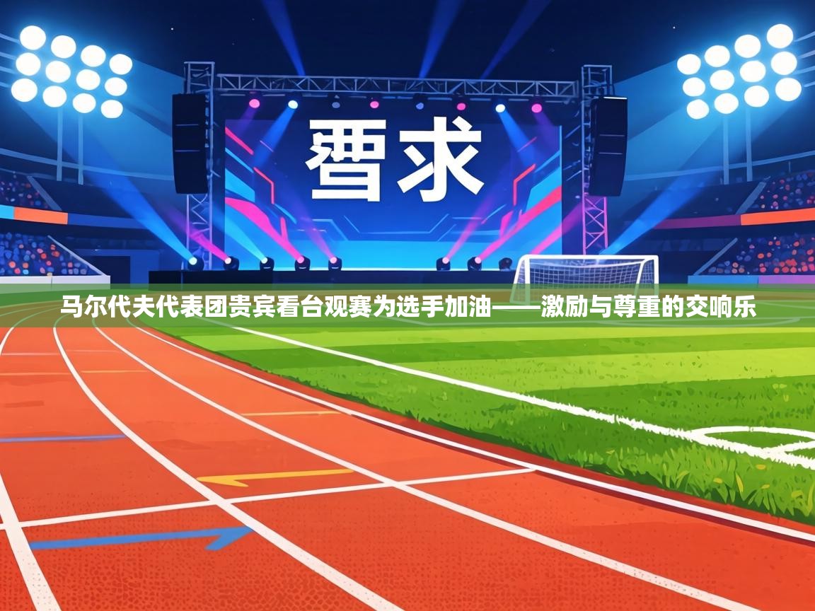 马尔代夫代表团贵宾看台观赛为选手加油——激励与尊重的交响乐 第1张