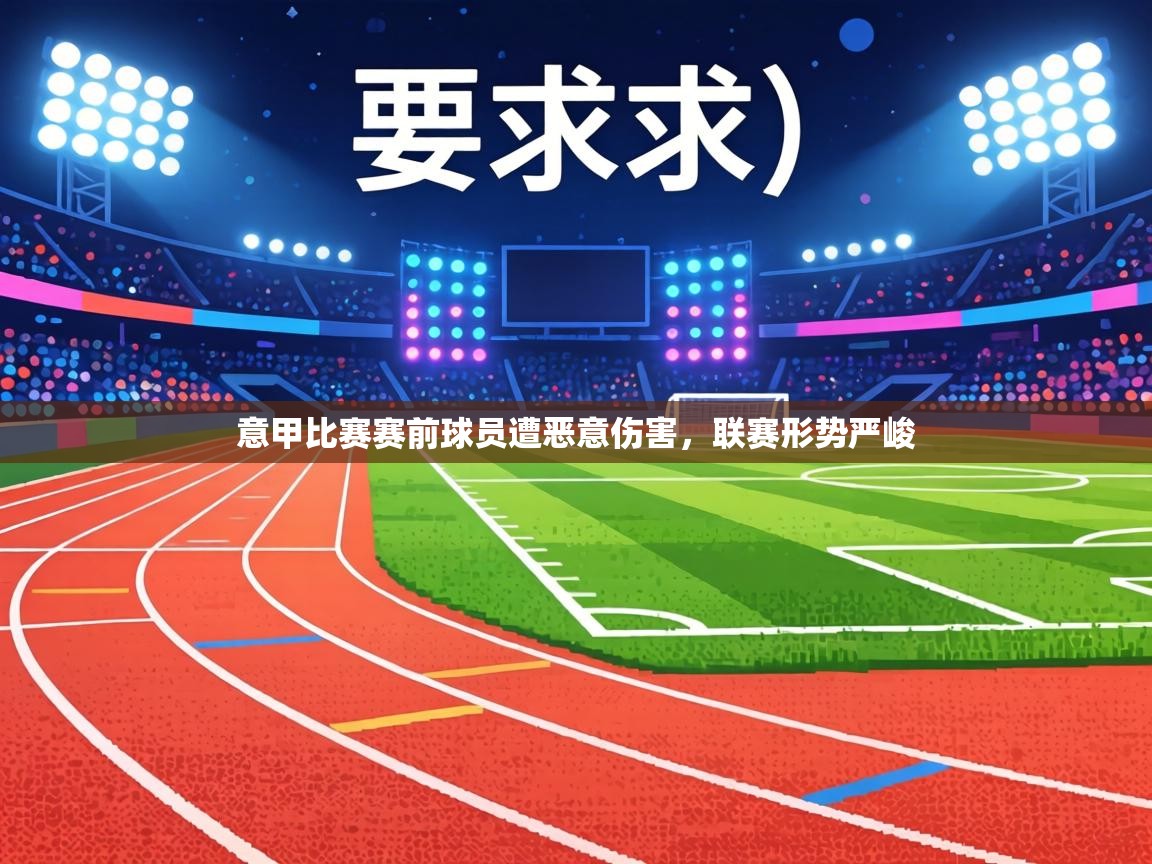 意甲比赛赛前球员遭恶意伤害,联赛形势严峻 第2张